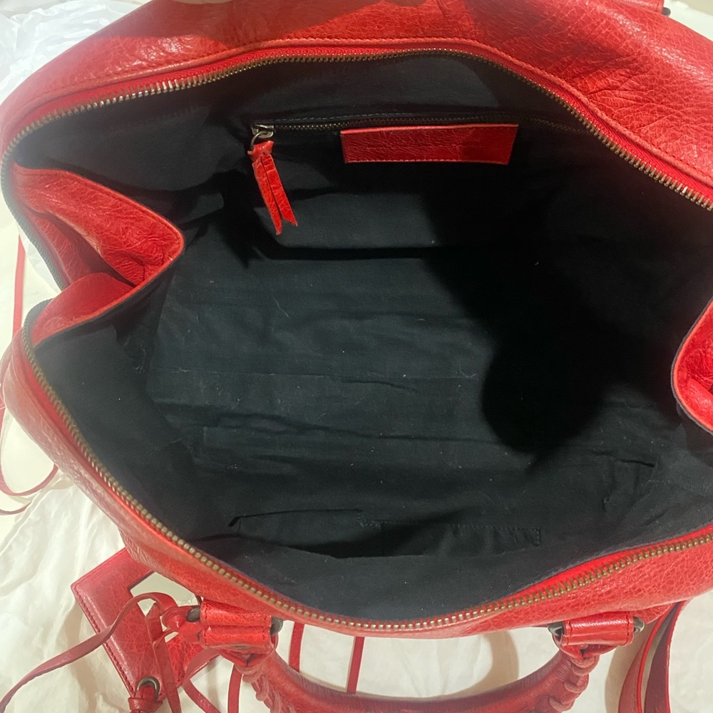 Balenciaga Crimson City Tote Bag - Picture 4 of 10